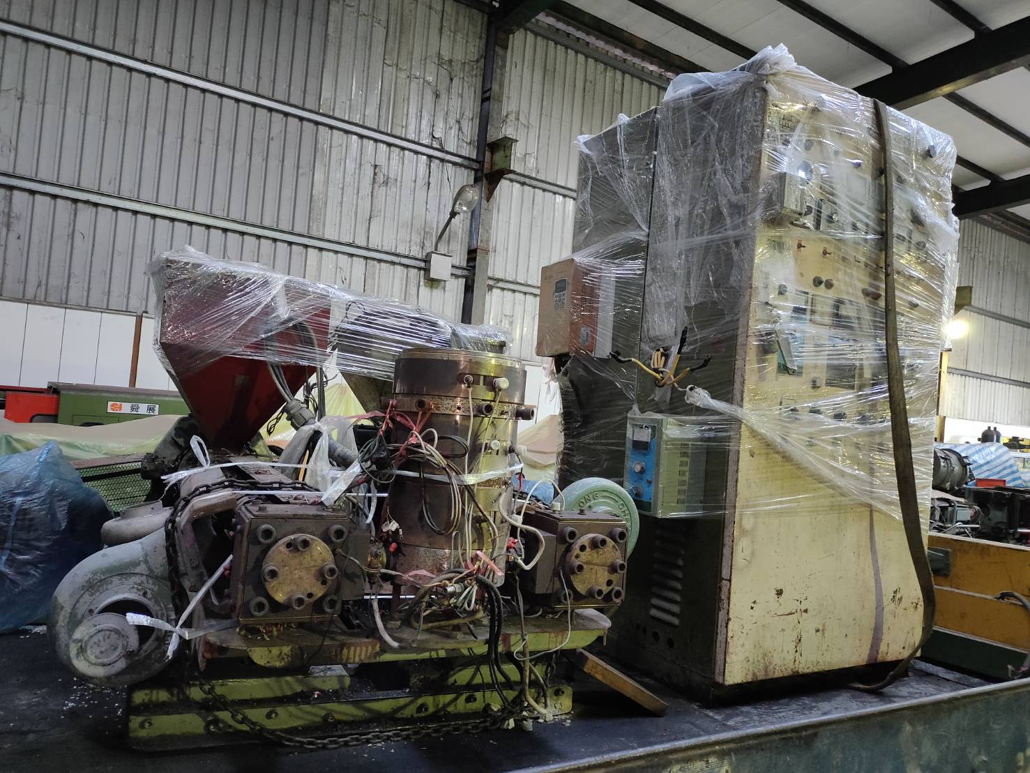 Used PE bag making machine,used plastic bag making machinery in taiwan